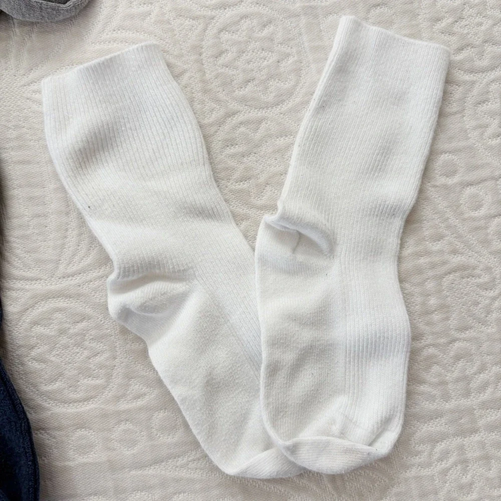 Hanna Andersson Boys' 3-Pack Cotton Crew Socks (Shoe Size 10-12)‎